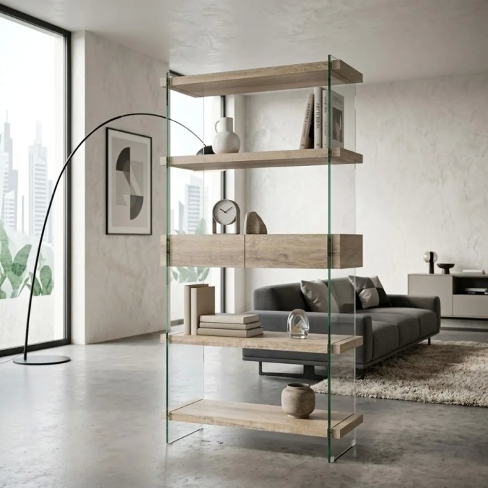 LIBRERIA 4P-2C KENYA 90X39X180